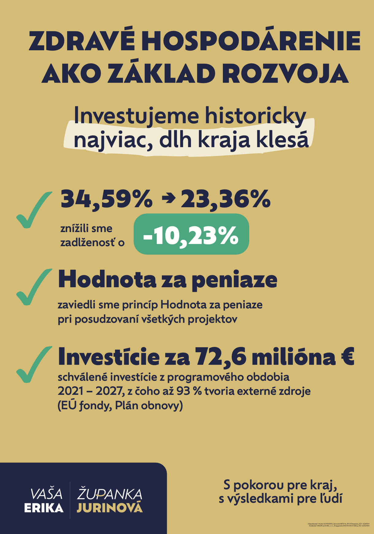 Erika Jurinová s ľuďmi